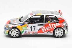 Renault Clio Maxi Kit Car Belga #17 Rally Ypres 1995 Otto 1:18 OT1058 Résine — image 3 sur 6