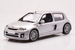 Renault Clio V6 Phase 1 Argent Otto 1:18