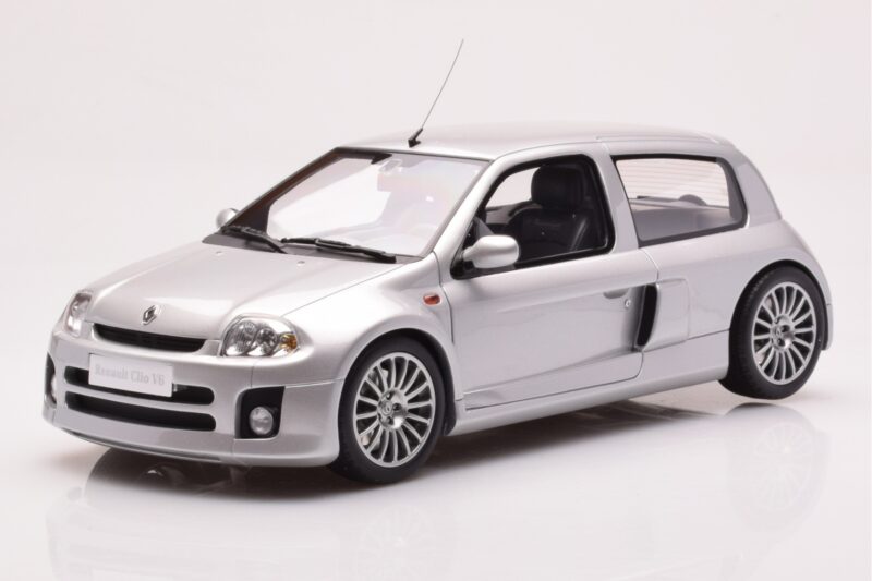 Renault Clio V6 Phase 1 Argent Otto 1:18