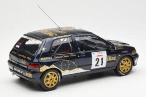 Renault Clio Williams DIAC #21 Jordan / Boyere Tour de Corse 1993 Norev 1:18 185228 Métal — image 3 sur 8