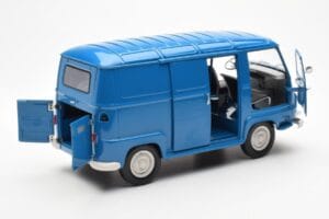 Renault Estafette Saviem Bleu Norev 1:18 185122 Métal — image 2 sur 11