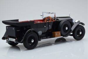 Rolls-Royce Phantom I Cabriolet Noir Kyosho 1:18 08931BK Métal — image 3 sur 8