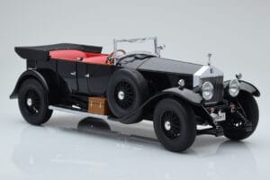 Rolls-Royce Phantom I Cabriolet Noir Kyosho 1:18 08931BK Métal — image 6 sur 8