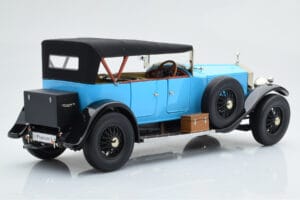 Rolls-Royce Phantom I Cabriolet Bleu Kyosho 1:18 08931LB Métal — image 3 sur 9