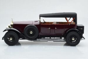 Rolls-Royce Phantom I Cabriolet Rouge Bordeaux Kyosho 1:18 08931R Métal — image 4 sur 10