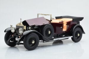 Rolls-Royce Phantom I Cabriolet Rouge Bordeaux Kyosho 1:18 08931R Métal — image 9 sur 10
