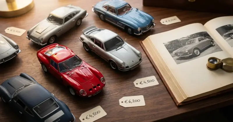 Voiture miniature collection prix : analyse des données de revente aux enchères