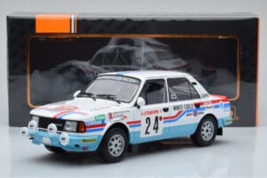 Skoda 130 L Night Version #24 J. Augland Rally Monte Carlo 1987 IXO 1:18 18RMC156 Métal — image 6 sur 6