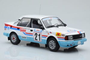 Skoda 130 LR #21 L. Krecek / B. Motl Rally Acropolis 1986 IXO 1:18 18RMC157A Métal — image 5 sur 6