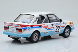 Skoda 130 LR #22 S. Kvaizar / J. Janecek Rally Acropolis 1986 IXO 1:18 18RMC157B Métal — image 2 sur 6