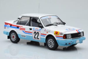 Skoda 130 LR #22 S. Kvaizar / J. Janecek Rally Acropolis 1986 IXO 1:18 18RMC157B Métal — image 4 sur 6