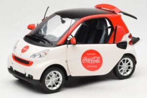 Smart Fortwo 451 Coca-Cola Minichamps 1:18 150036301 Métal — image 2 sur 8
