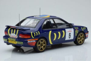 Subaru Impreza 555 #6 P. Liatti / C. Cassina Tour de Corse 1995 IXO 1:18 18RMC063C Métal — image 2 sur 6