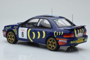 Subaru Impreza 555 #6 P. Liatti / C. Cassina Tour de Corse 1995 IXO 1:18 18RMC063C Métal — image 5 sur 6