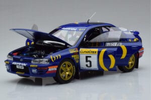 Subaru Impreza #5 C. Sainz / L. Moya 2nd Place Rally Monte Carlo 1995 Kyosho 1:18 08962B Métal — image 2 sur 9