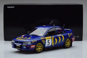Subaru Impreza #5 C. Sainz / L. Moya 2nd Place Rally Monte Carlo 1995 Kyosho 1:18 08962B Métal — image 9 sur 9