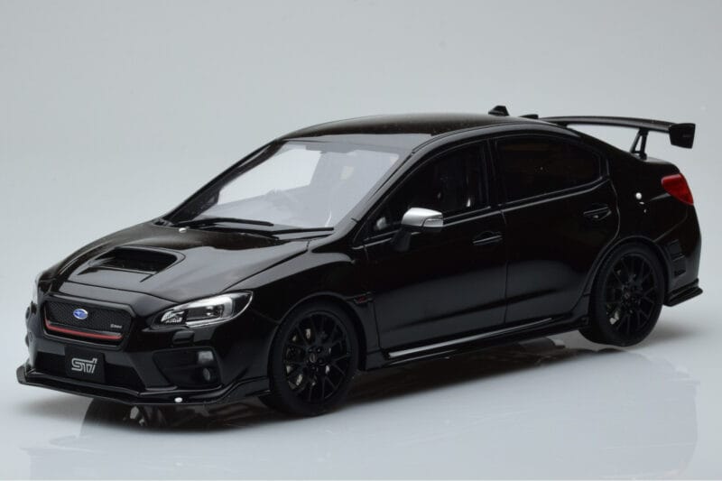 Subaru Impreza WRX STI Nurburgring Challenge Package Noir Kyosho 1:18