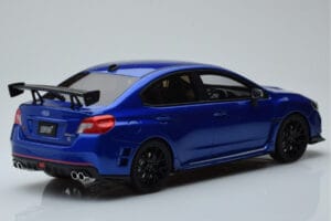 Subaru Impreza WRX STI Nurburgring Challenge Package Bleu Kyosho 1:18 KSR18021BL Résine — image 2 sur 5