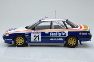 Subaru Legacy RS #21 C. McRae / D. Ringer RAC Rally 1991 IXO 1:18 18RMC080B Métal — image 3 sur 6