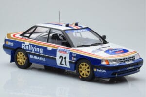 Subaru Legacy RS #21 C. McRae / D. Ringer RAC Rally 1991 IXO 1:18 18RMC080B Métal — image 4 sur 6