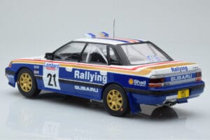 Subaru Legacy RS #21 C. McRae / D. Ringer RAC Rally 1991 IXO 1:18 18RMC080B Métal — image 5 sur 6