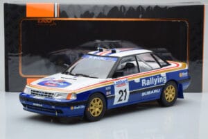 Subaru Legacy RS #21 C. McRae / D. Ringer RAC Rally 1991 IXO 1:18 18RMC080B Métal — image 6 sur 6