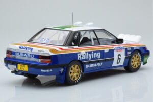Subaru Legacy RS Night Version #6 M. Alen / I. Kivimaki RAC Rally 1991 IXO 1:18 18RMC080A Métal — image 2 sur 6