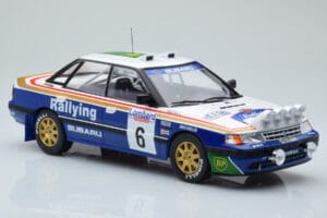 Subaru Legacy RS Night Version #6 M. Alen / I. Kivimaki RAC Rally 1991 IXO 1:18 18RMC080A Métal — image 4 sur 6