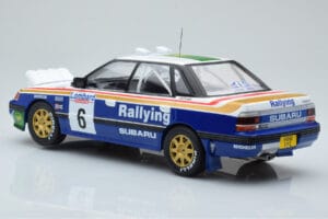 Subaru Legacy RS Night Version #6 M. Alen / I. Kivimaki RAC Rally 1991 IXO 1:18 18RMC080A Métal — image 5 sur 6