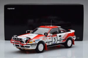Toyota Celica GT-Four ST165 #3 B. Waldegard / F. Gallagher Winner Safari Rally 1990 Kyosho 1:18 08961A Métal — image 12 sur 12