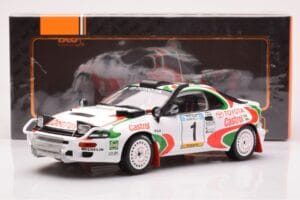 Toyota Celica Turbo 4WD ST185 #1 J. Kankkunen / J. Piironen Safari Rally 1993 IXO 1:18 18RMC150A Métal — image 6 sur 6