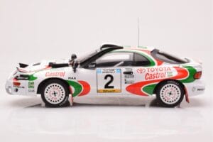 Toyota Celica Turbo 4WD ST185 #2 M. Alén / I. Kivimäki Safari Rally 1993 IXO 1:18 18RMC150B Métal — image 3 sur 6
