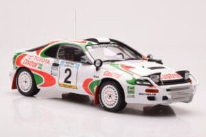 Toyota Celica Turbo 4WD ST185 #2 M. Alén / I. Kivimäki Safari Rally 1993 IXO 1:18 18RMC150B Métal — image 4 sur 6