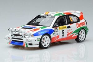 Toyota Corolla WRC #4 C. Sainz / L. Moya Rally Monte Carlo Winner 1998 Otto 1:18 OT395 Résine