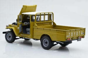 Toyota Land Cruiser 40 4x4 Pickup Olive Kyosho 1:18 08958K Métal — image 3 sur 8