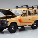 Toyota Land Cruiser 60 Beige Avec Pièces Optionnelles Kyosho 1:18 - image 2 of 12