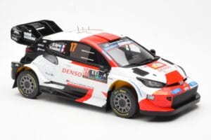 Toyota GR Yaris Rally1 #17 S. Ogier / V. Landais Safari Rally Kenya 2023 IXO 1:18 18RMC173A Métal — image 4 sur 6