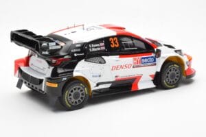 Toyota GR Yaris Rally1 #33 E. Evans / S. Martin Rally Finland 2023 IXO 1:18 18RMC174A Métal — image 2 sur 6