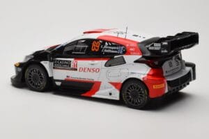Toyota GR Yaris Rally1 #69 K. Rovanpera / J. Halttunen Rally Monte Carlo World Champion 2023 IXO 1:18 18RMC152B Métal — image 5 sur 6