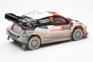 Toyota GR Yaris Rally1 #69 K. Rovanpera / J. Halttunen Safari Rally Kenya 2023 Dirty Version IXO 1:18 18RMC173B Métal — image 2 sur 6