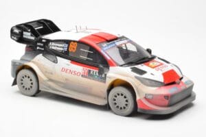 Toyota GR Yaris Rally1 #69 K. Rovanpera / J. Halttunen Safari Rally Kenya 2023 Dirty Version IXO 1:18 18RMC173B Métal — image 4 sur 6