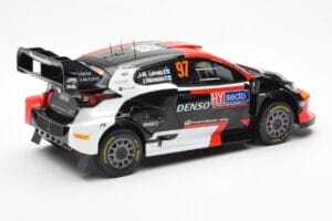 Toyota GR Yaris Rally1 #97 J-M. Latvala / J. Hanninen Rally Finland 2023 IXO 1:18 18RMC174B Métal — image 2 sur 6