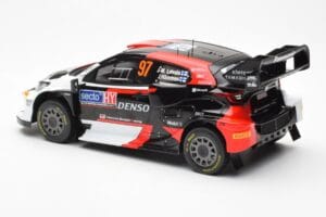 Toyota GR Yaris Rally1 #97 J-M. Latvala / J. Hanninen Rally Finland 2023 IXO 1:18 18RMC174B Métal — image 5 sur 6