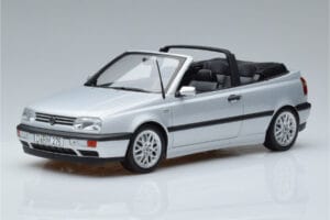 Volkswagen Golf Mk3 Cabriolet Argent Norev 1:18 188468 Métal