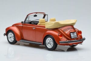 Volkswagen Beetle 1303 Cabriolet Orange Norev 1:18 188526 Métal — image 5 sur 6