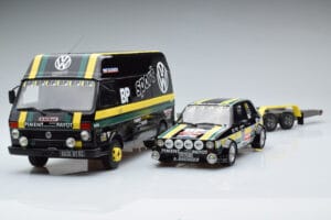 Volkswagen LT35 + Golf 1 GTI Group 2 Black Otto 1:18 OT353 Résine — image 3 sur 6