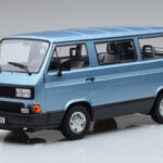 Volkswagen T3 Multivan Bleu Norev 1:18