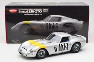 Ferrari 250 GTO #172 Tour de France Automobile 1964 Kyosho 1:18 08434C Métal — image 8 sur 8