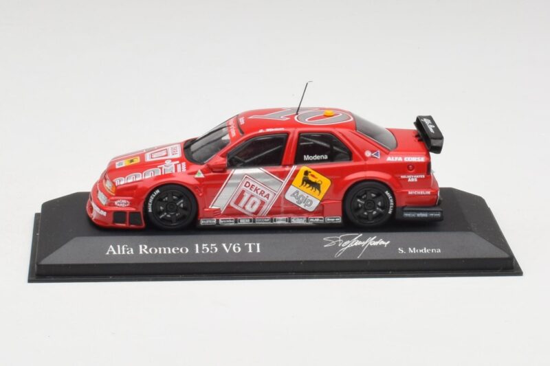 Alfa Romeo 155 V6 TI #10 Team Alfa Corse Modena DTM 1994 Minichamps 1:43 430940210 Métal