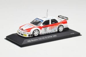 Alfa Romeo 155 V6 TI #27 M. Alen Presentation DTM 1995 Minichamps 1:43 430950227 Métal — image 2 sur 4